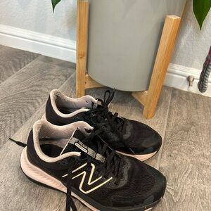 New Balance Nitrel V5 Trail Running shoe Black and Light Pink